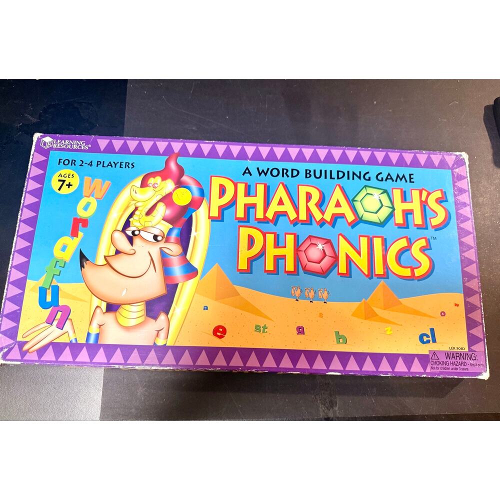 Learning Resources Pharaoh's Phonics Game Complete